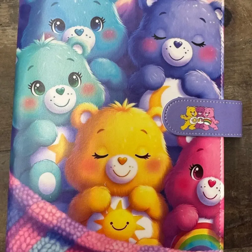 Care Bear A5 Binder w/ matching paper